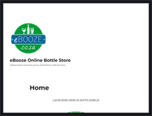 Tablet Screenshot of ebooze.co.za